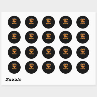 Your Lumpia Aint Done In The Middle Classic Round Sticker