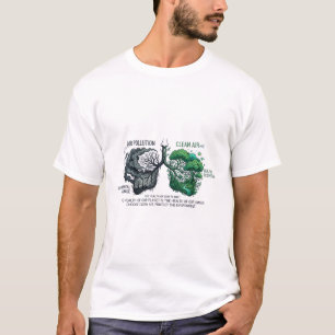 Your Lungs Are A Reflection of Our Planet  T-Shirt