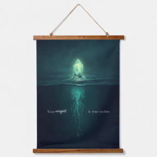 Your Magick is Your Anchor Motivational Hanging Tapestry