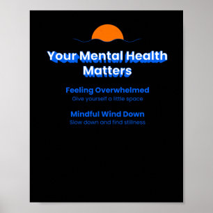 Your Mental Health S Sticker Poster