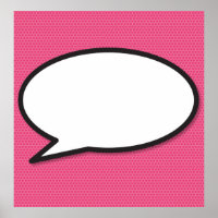 Your Message Fun Retro Comic Book Pop Art