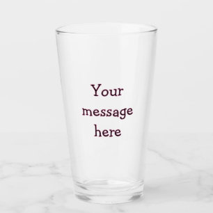 Your message here add text name monogram image quo glass