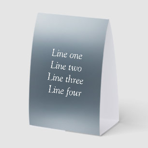Your message here gray blue metallic background te