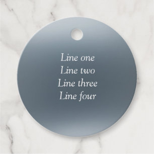 Your message here gray blue metallic background te favour tags