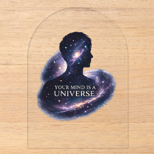 Your Mind is a Universe Acrylic Invitations
