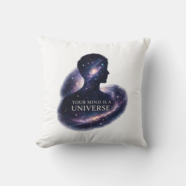 Your Mind is a Universe Cushion (Front)