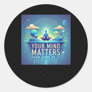 Your Mind S – Embrace Mental Well-being Sticker