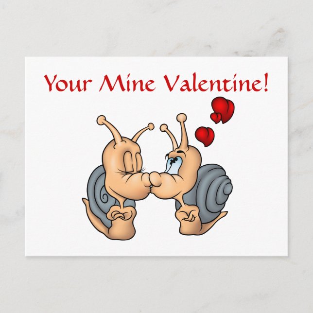 Your Mine Valentine Postcard (Front)