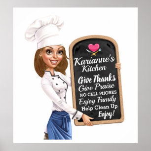 YOUR / MOM's Kitchen Poster