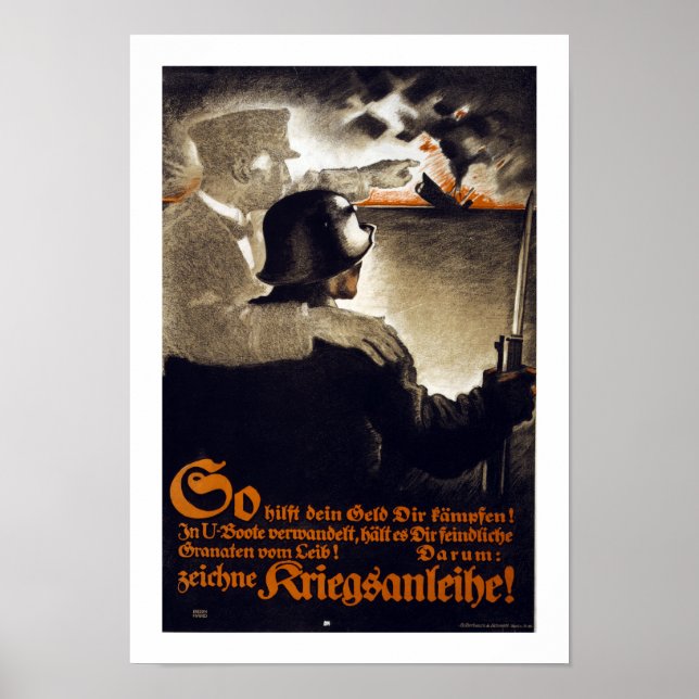 Your Money Helps to Fight You (border) Poster (Front)