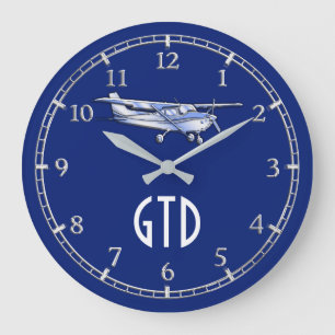 Your Monogram Aircraft Classic Cessna Flying on a Large Clock