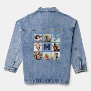 YOUR Monogram and 8 Photos Denim Jacket