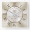 Your Monogram and Personalized Anniversary Clock