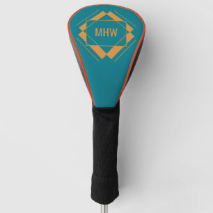 Your Monogram in Geometric Pattern driver cover