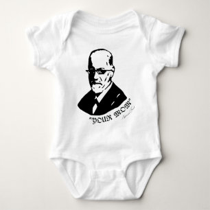 Your Mum - Sigmund Freud - Deal With It 2 Baby Bodysuit
