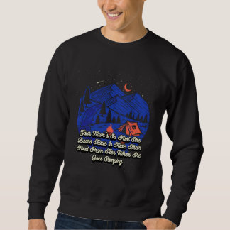 Your Mums So Fast Camping Mum Camper Mother Funny  Sweatshirt