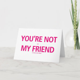 Your My Best Friend - Valentines Day Card