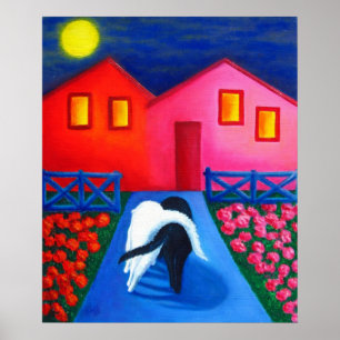 Your My Valentine Poster Print by Lisa Lorenz