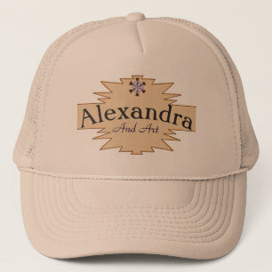 Your Name and Art Trucker Hat