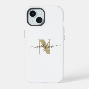 Your Name and Name First letter personalise iPhone 15 Case