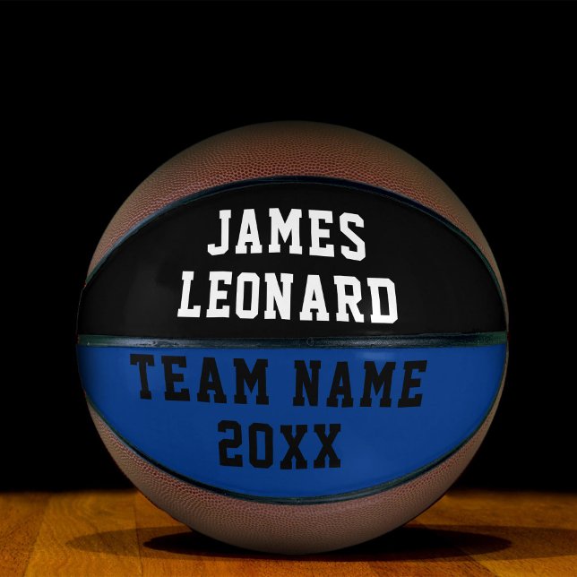 Your Name and Team Colours Personalised Basketball (Creator Uploaded)