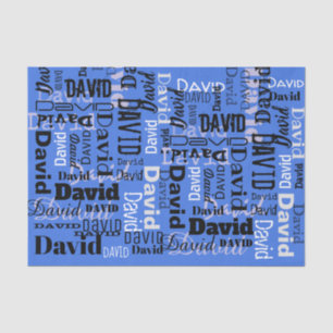 Your NAME Craft Paper Gift Wrap Tissue Paper