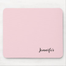 Your Name Custom Pastel Pink
