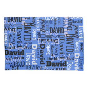 Your NAME Customisable Pillow Kids Boys Case Pillowcase