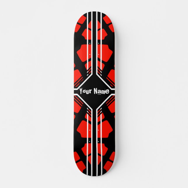 Your Name Customisable Skateboard (Front)