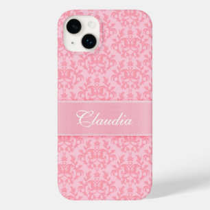 "Your name" damask light pink iphone5 case
