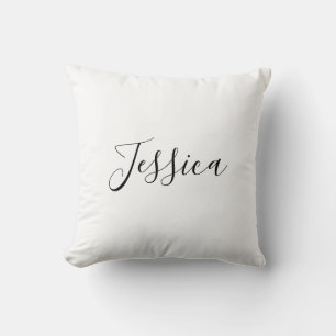 Your Name   Elegant Script Cushion