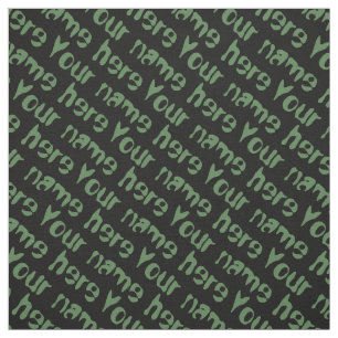 Your Name Fabric Personalised Name Fabrics