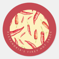 Your Name Firey Hot Sauce | Red Chilli Peppers