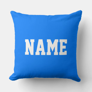 YOUR NAME Fun Athletic Text On  Cushion