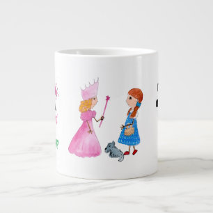 Your Name Good Witch or Bad Witch? Personal Coffee Large Coffee Mug