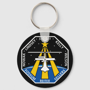 YOUR_NAME_HERE STS-121 Logo Key Ring