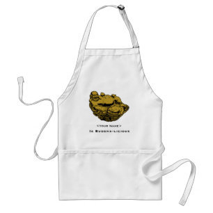 <Your Name> Is Buddha-lcious Standard Apron