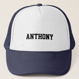 Your Name on this Customised Cap Template