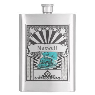 Your Name on this Locomotive Flask
