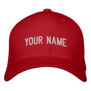 (Your Name) Personalised Embroidered Cap