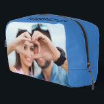 YOUR Name & Photos custom Dopp Kit<br><div class="desc">Change the text fields and the images to what you want. Further using the editing tool,  you can change the background colours of the different parts,  and make other adjustments as you wish. See my store for more custom items.</div>