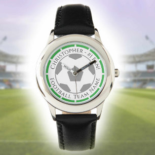 Your Name plus Football Team Name Watch