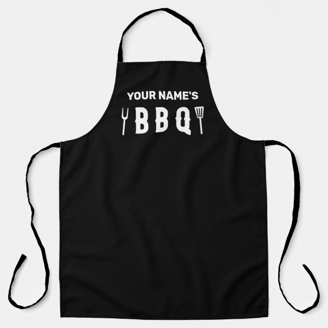 Your Name’s Bbq Apron (Front)