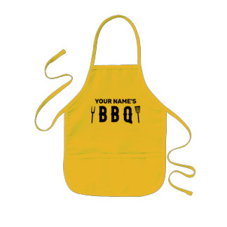 Your Name’s Bbq Kids Apron