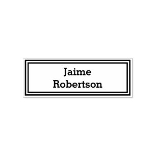 Your Name Self-inking Stamp