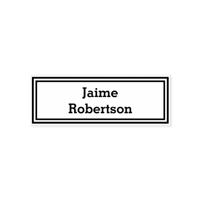 Your Name Self-inking Stamp (Design)