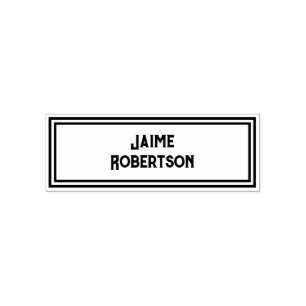 Your Name Self-inking Stamp
