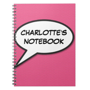 Your Name Speech Bubble Fun Retro Comic Book