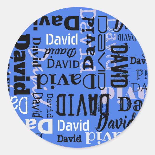 Your NAME Teacher Coloured Round Label School (Front)