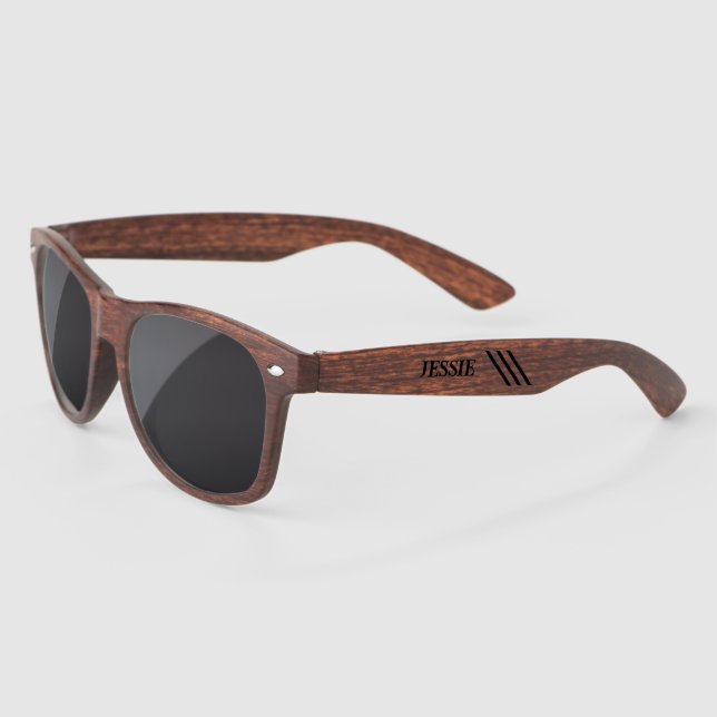 Your Name & Text Super Fun UV Protection 8 Colours Sunglasses (Left)